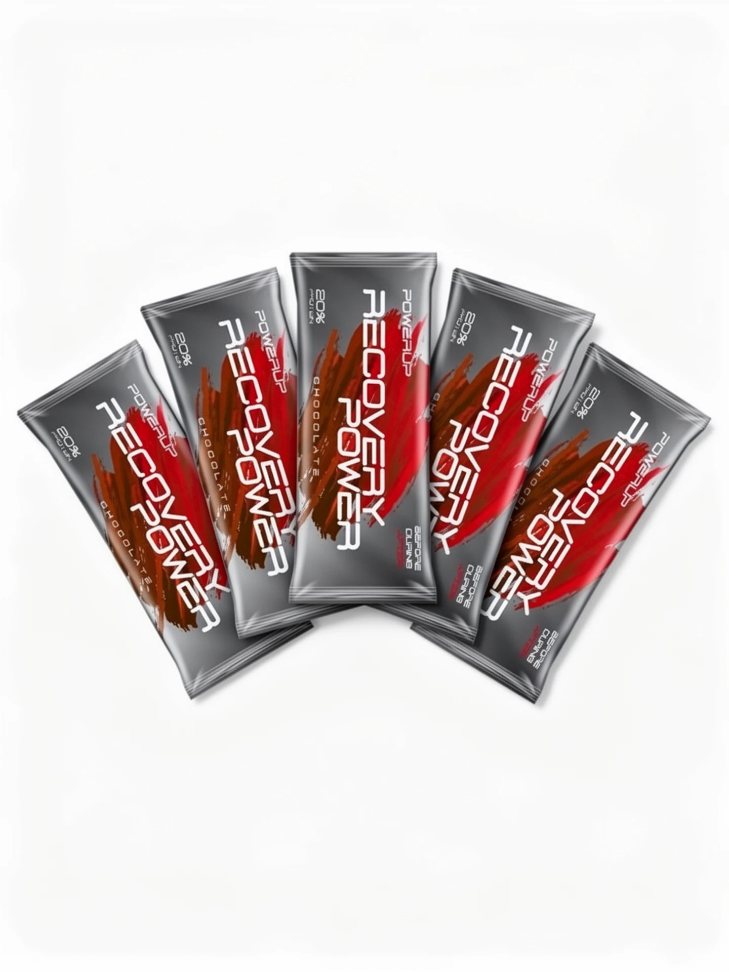 Набор протеиновых батончиков PowerUp Recovery Power 40 г шоколад