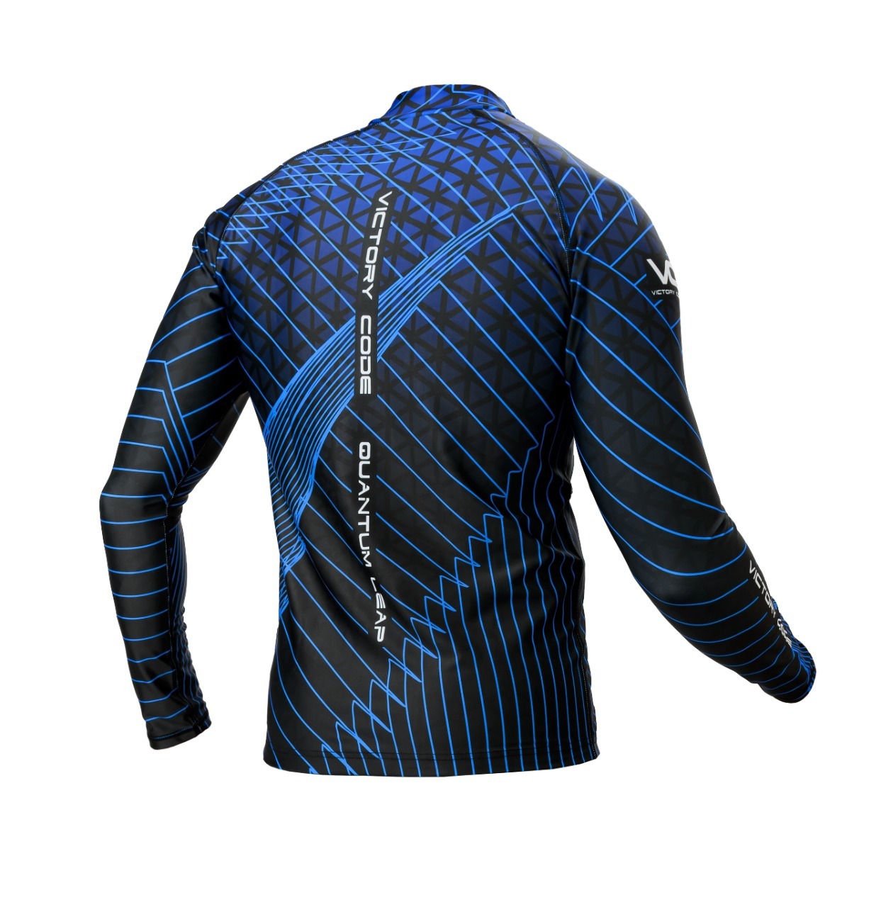 УЦЕНКА-Victory Code Quantum гоночный комбинезон black-blue - 5