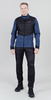 Мужская куртка для лыж и бега зимой Nordski Hybrid Pro blue-black - 8