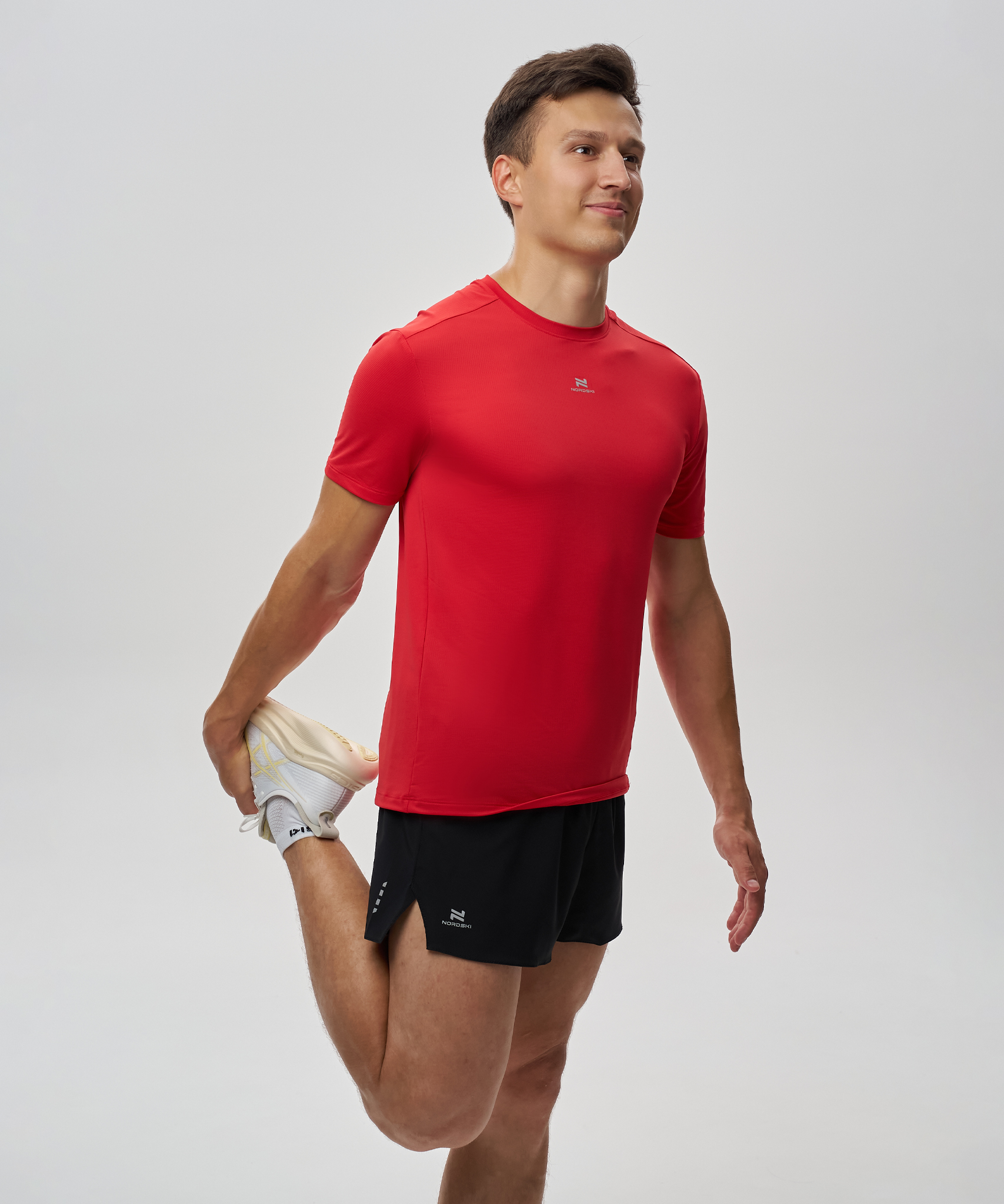 Мужская спортивная футболка Nordski Run 2.0 red - 3