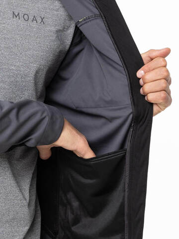 Мужская лыжная куртка Moax Uhta Softshell Light темно-серая