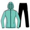 Nordski Run костюм для бега женский светло-бирюзовый - 4