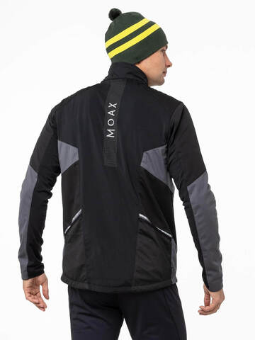Мужская лыжная куртка Moax Uhta Softshell Light темно-серая