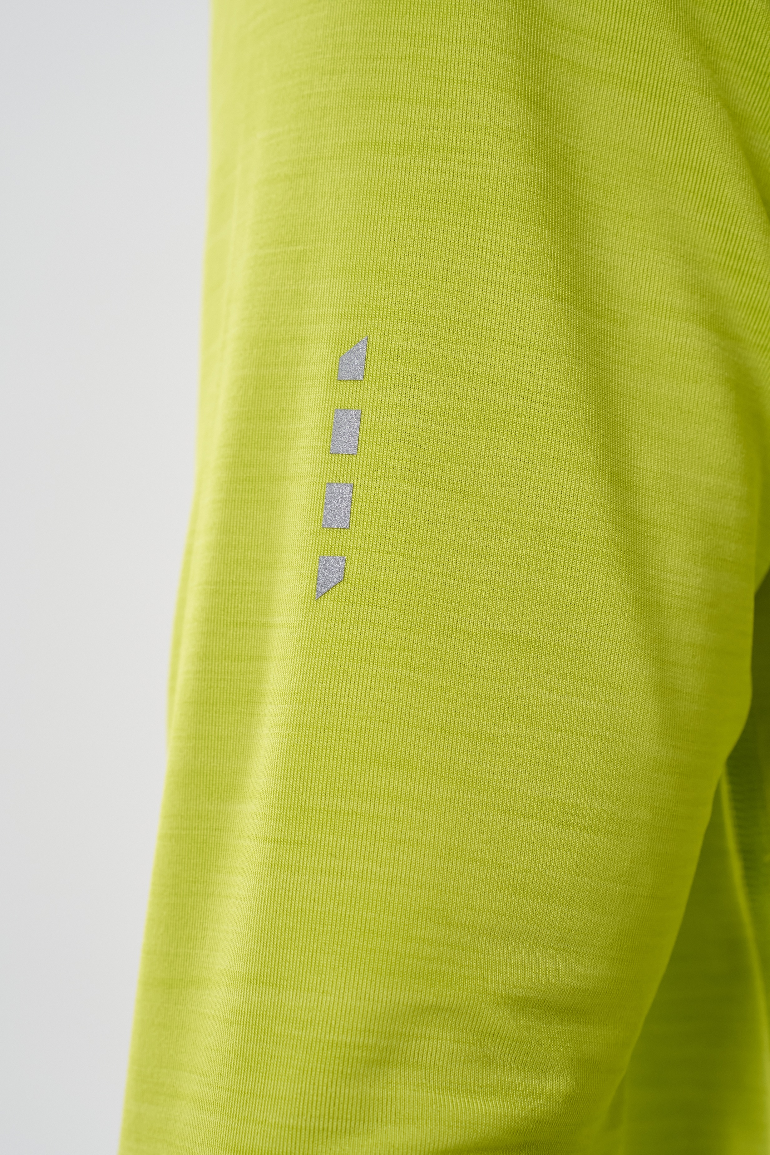 Мужская тренировочная футболка с длинным рукавом Nordski Pro lime - 9