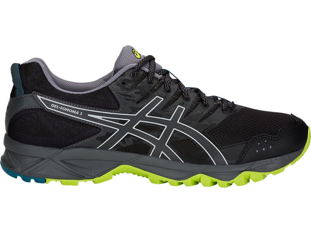 Asics Gel Sonoma 3 мужские кроссовки внедорожники черные
