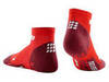 Мужские ультратонкие компрессионные носки CEP красные - 2