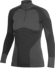 Термобелье Рубашка Craft Warm Zip женская темно-серая - 1