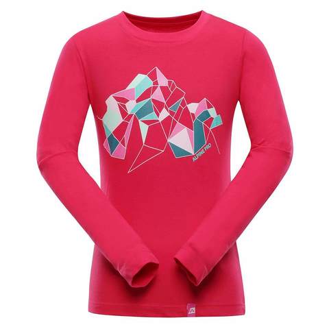 Alpine Pro Lemko рубашка детская pink