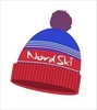 Nordski Stripe лыжная шапка red-blue - 5