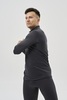 Мужской спортивный термолонгслив Nordski Intense Half Zip grey - 6