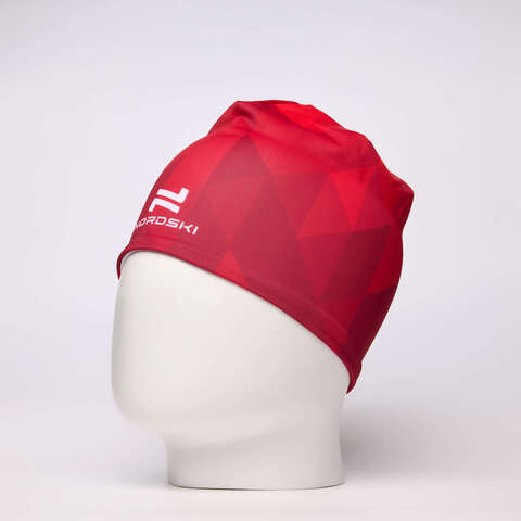 Гоночная шапка Nordski Race red