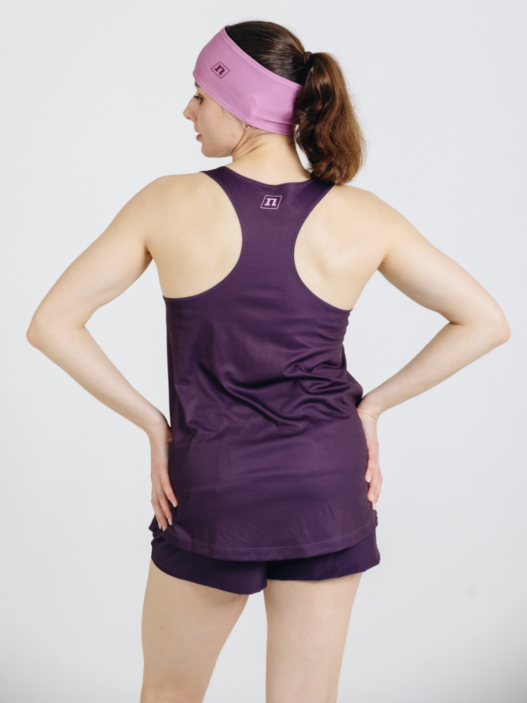 Женская беговая майка Noname Free Running Top 25 WOS lilac - 2
