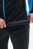Мужская тренировочная лыжная куртка Nordski Pro 2.0 white-black-light blue - 10