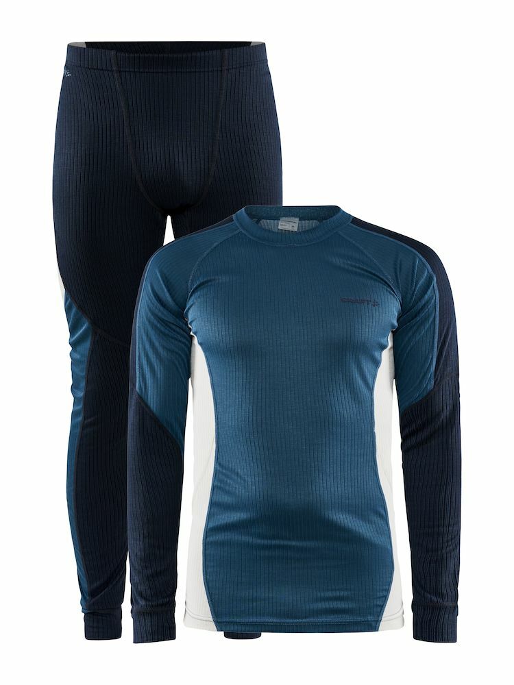 Комплект термобелья мужской Craft Core Dry Baselayer темно-синий - 9