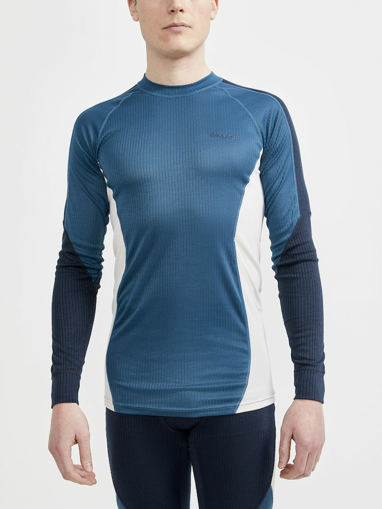 Комплект термобелья мужской Craft Core Dry Baselayer темно-синий - 2