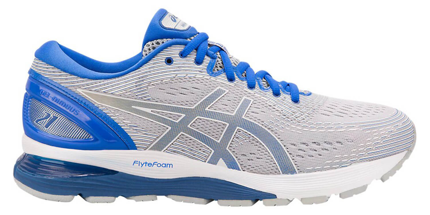 Мужские кроссовки для бега Asics Gel Nimbus 21 Lite Show 1011A207 020 в  интернет-магазине Five-sport с доставкой по Москве и РФ