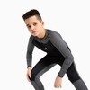 Детский комплект термобелья с ветрозащитой Arswear Windstoppe серо-черный - 5