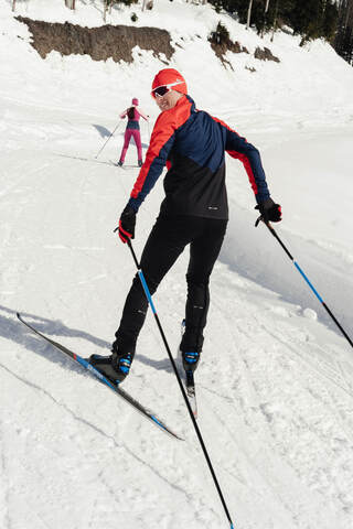 Nordski Pro лыжный костюм мужской red-blue