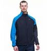 Ветровка Nike Windfly Jacket чёрно-голубая - 1