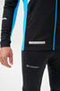 Мужская тренировочная лыжная куртка Nordski Pro 2.0 white-black-light blue - 9