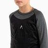 Детский комплект термобелья с ветрозащитой Arswear Windstoppe серо-черный - 6
