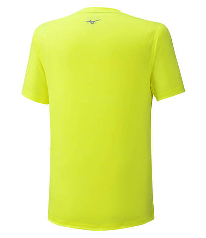 Mizuno Impulse Core Tee беговая футболка мужская желтая (Распродажа)