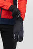 Лыжные варежки-лобстеры Moax Sport Split черные - 2