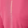 Рубашка для бега женская Asics Ls 1/2 Zip розовая - 3