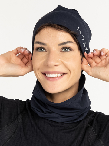 Лыжная шапка Moax Tauri Stretch унисекс черная