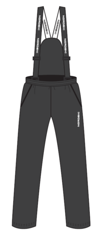 Nordski Junior теплые лыжные брюки детские grey