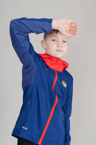 Детская куртка для бега Nordski Jr Run Patriot