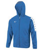Mizuno Nara Bonded Hooded Jacket тренировочная куртка для бега мужская синяя - 1
