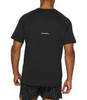 Asics Night Track Ss Top футболка для бега мужская черная - 2