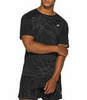 Asics Night Track Ss Top футболка для бега мужская черная - 1