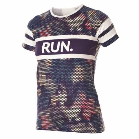 Женская спортивная футболка Brubeck Running Air фиолетовая