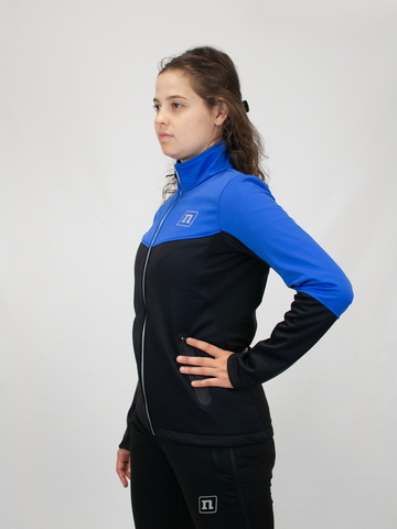 Женский тренировочный лыжный костюм Noname On the Move 24 black-blue