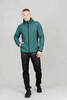 Мужская тренировочная куртка капюшоном Nordski Hybrid Warm alpine green-black - 6