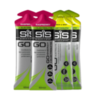 Набор углеводных гелей с электролитами SIS Go Isotonic Gel + Electrolyte 60 мл лимон-мята-малина 4 шт - 1