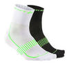 Craft Cool Training носки для бега 2 пары black-white-green - 1