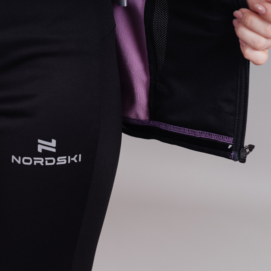 Nordski Base тренировочная куртка женская orchid - 5