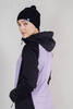 Женская тренировочная куртка с капюшоном Nordski Hybrid Hood black-lavender - 6