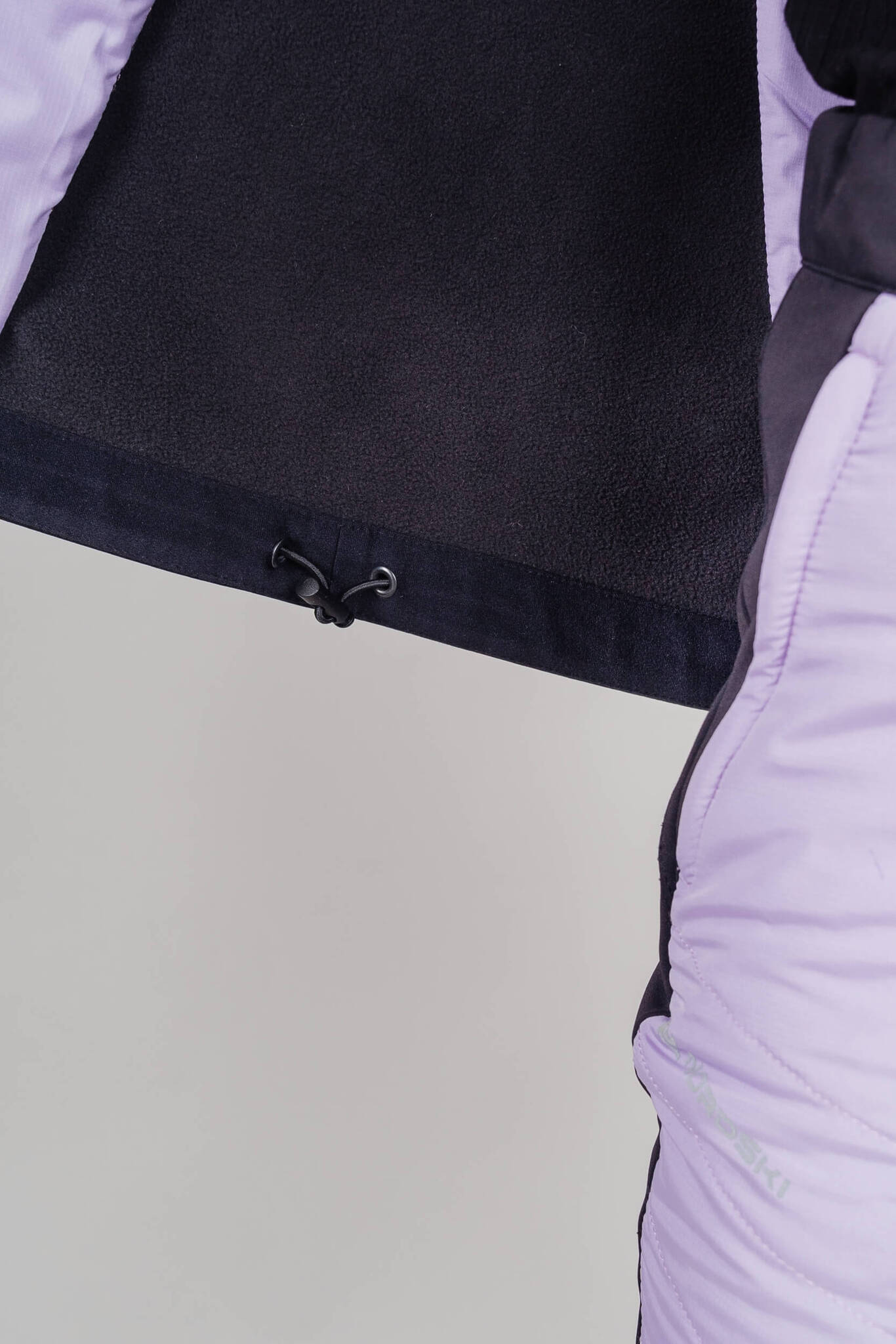 Женская тренировочная куртка с капюшоном Nordski Hybrid Hood black-lavender - 10