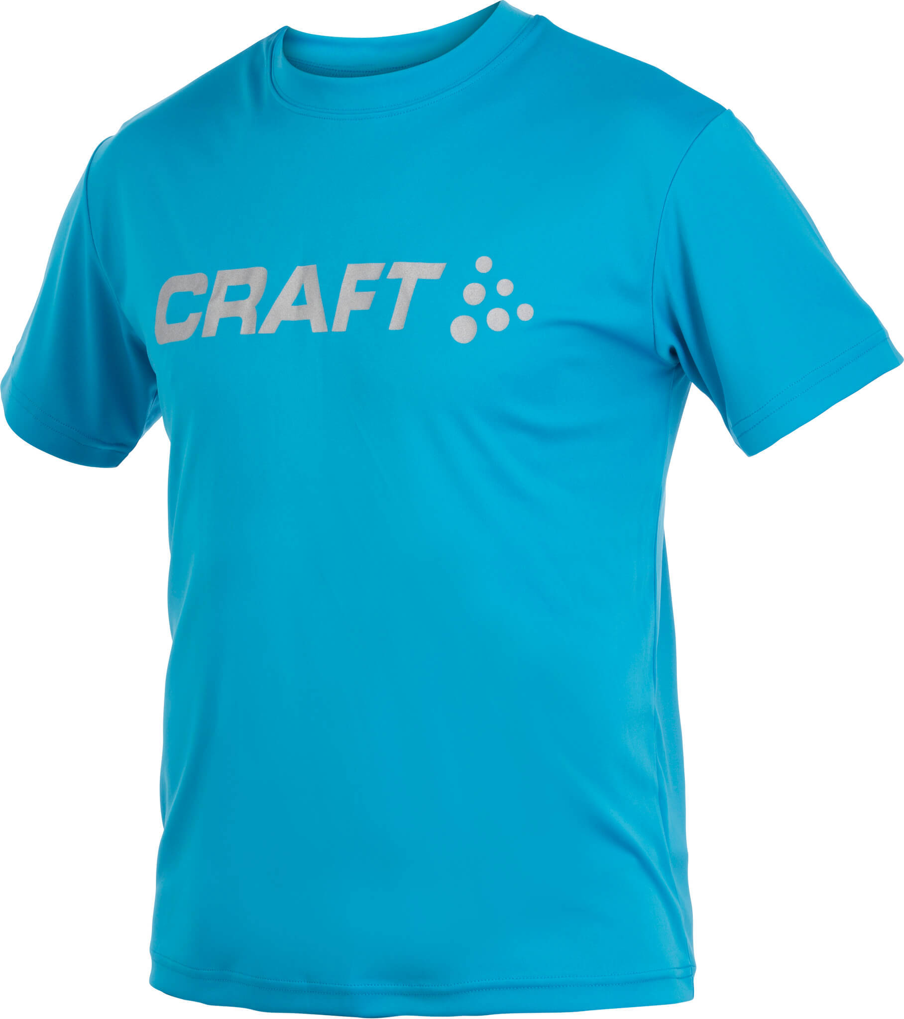 Футболка Craft Active Run Logo Tee мужская blue