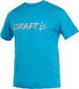 Футболка Craft Active Run Logo Tee мужская blue - 1