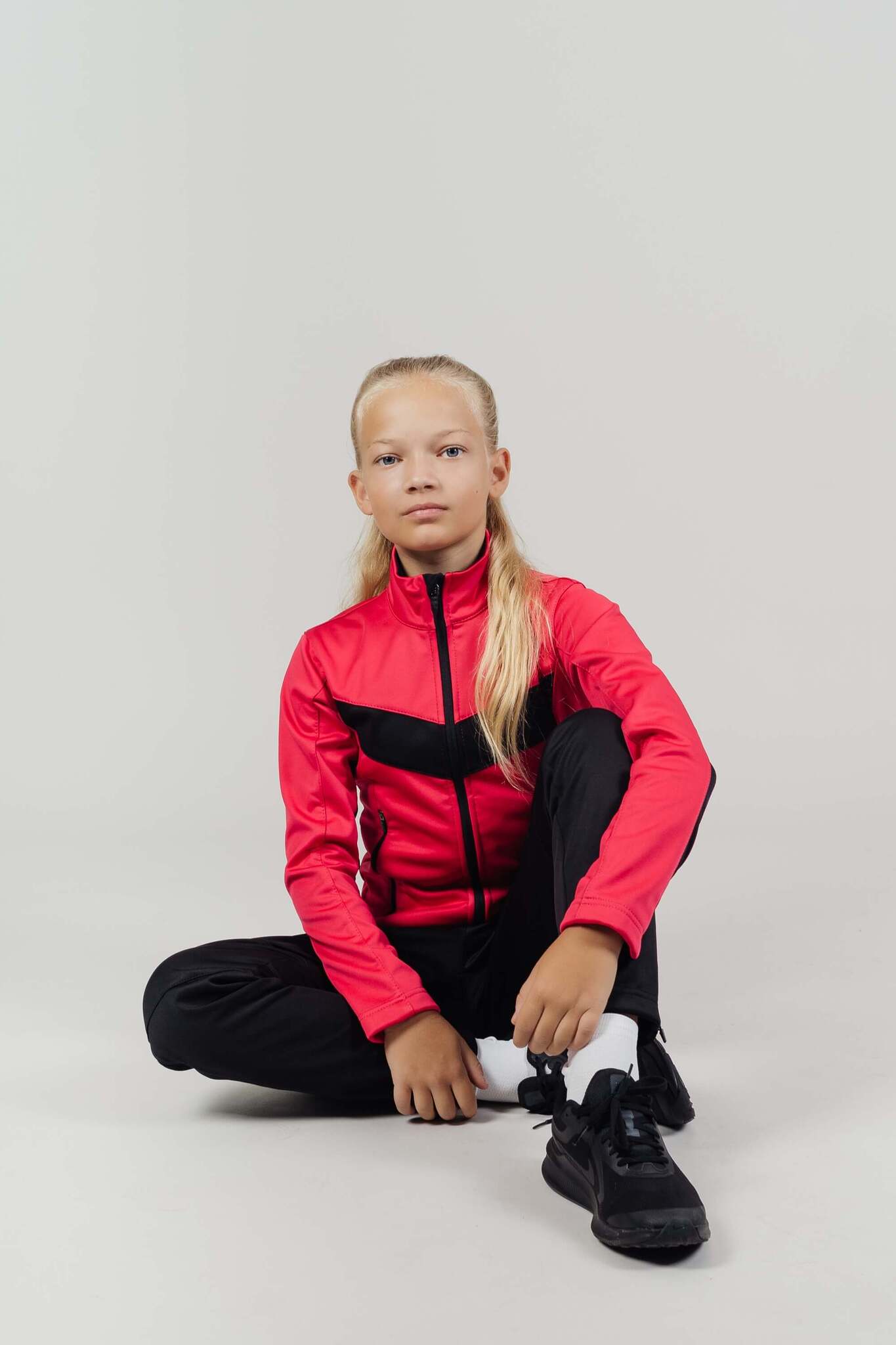 Детский утепленный разминочный костюм Nordski Jr Base pink - 14