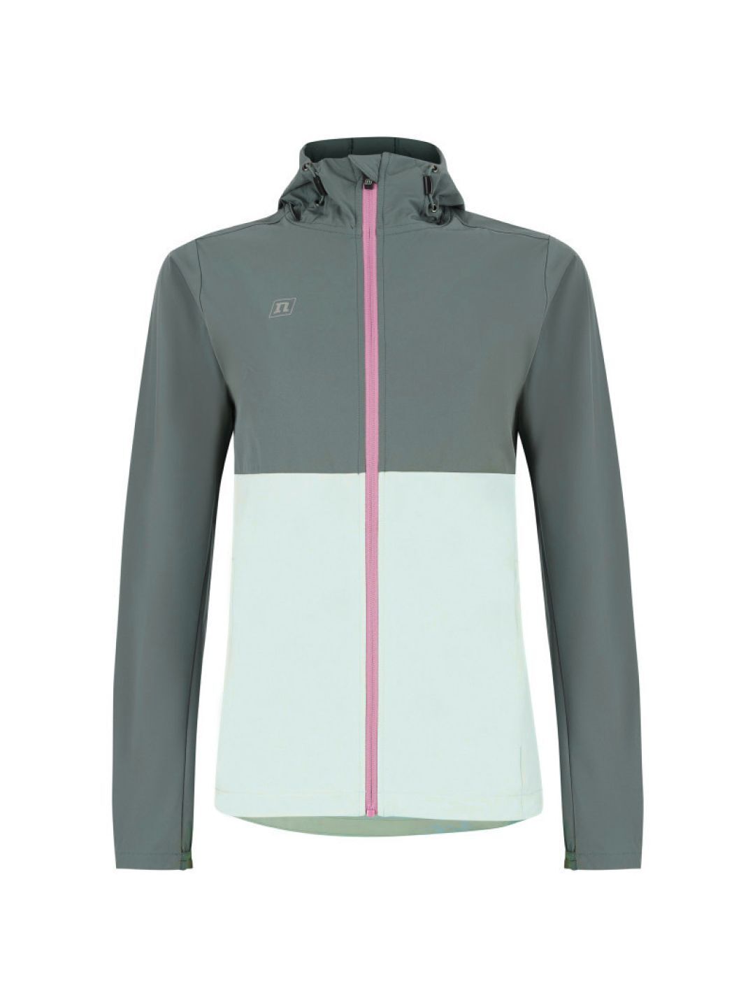 Женская ветрозащитная куртка Noname Icon Tech Jacket WOS teal green-mint - 12