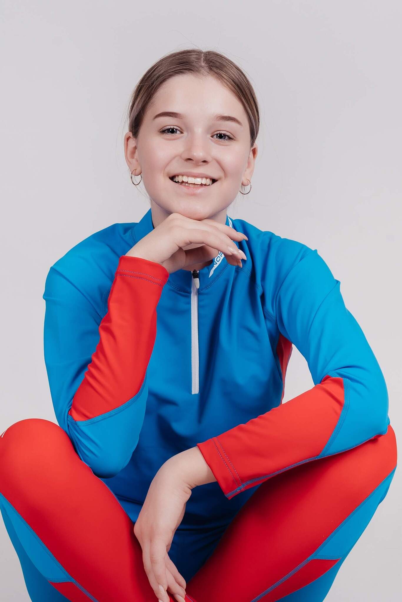 Nordski Jr Base детский гоночный комбинезон blue-red - 6