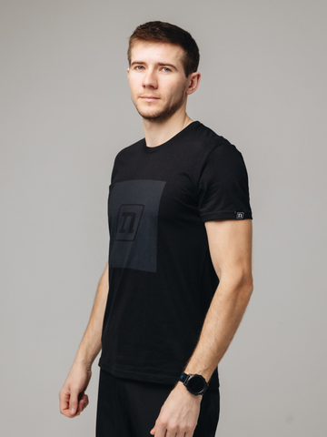 Спортивная беговая футболка Noname Logo UX черная