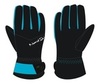 Nordski Jr Arctic Membrane детские перчатки black/aquamarine - 1