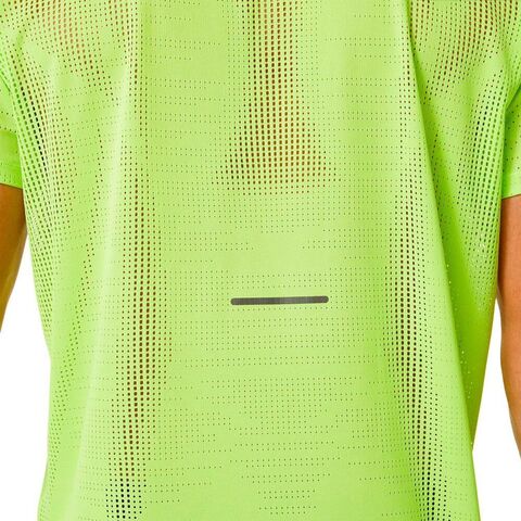 Asics Ventilate Actibreeze Ss Top футболка для бега мужская зеленая